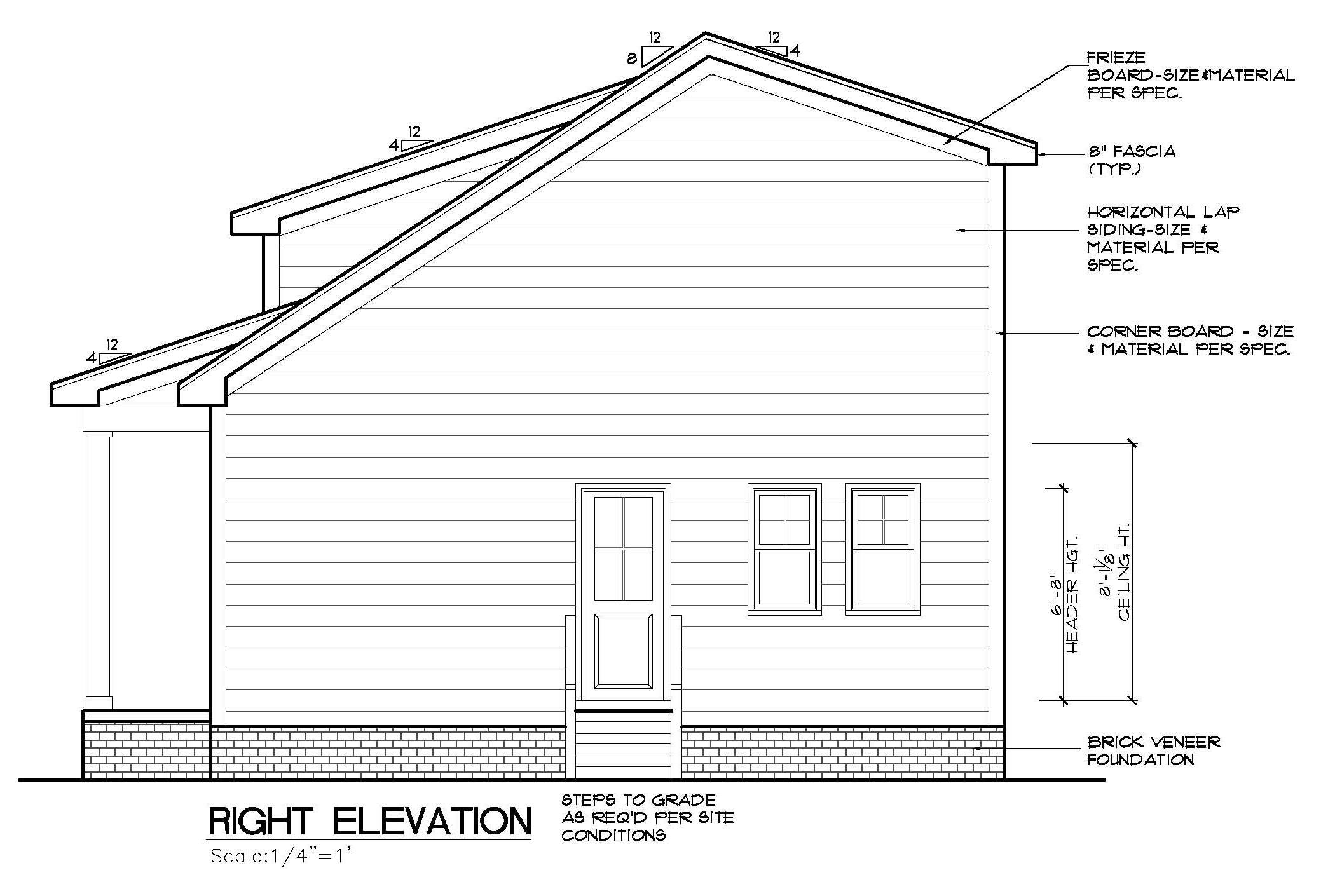 Tiny Oak Plans - NC General Contractor